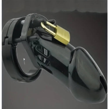 The Scandals Clear and Black Cock Cage Cock Cages & Chastity Devices Scandals